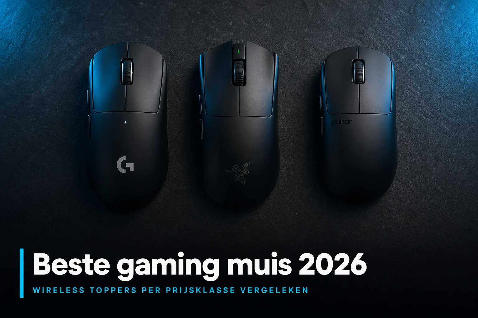 Gaming muis op muismat