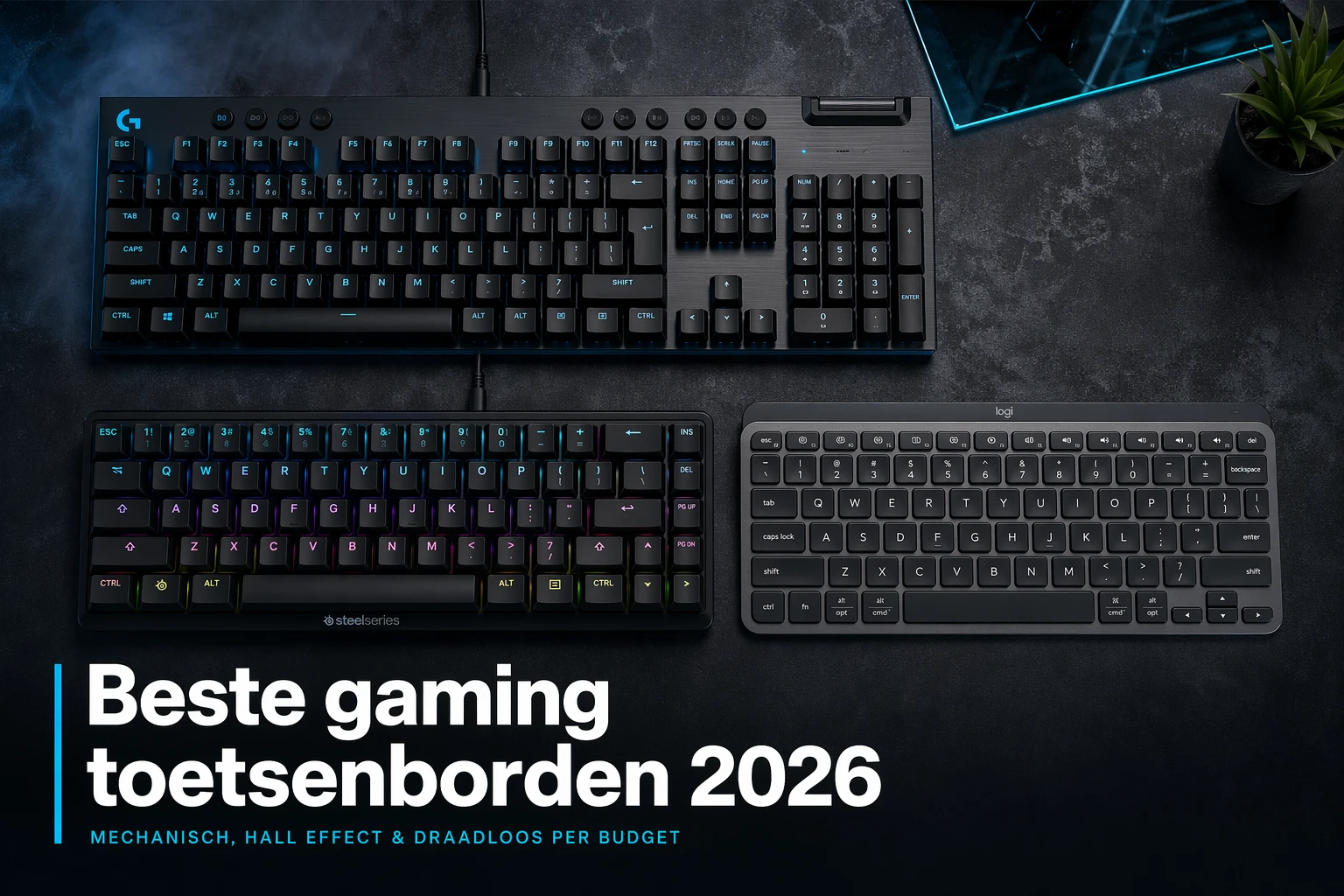 Mechanisch gaming-toetsenbord met RGB