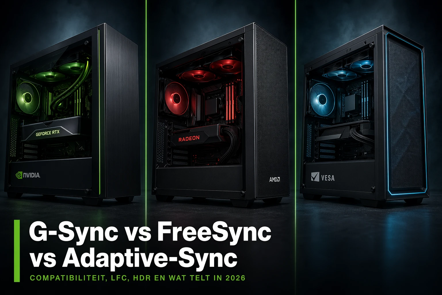 Gaming monitor met hoge refresh rate